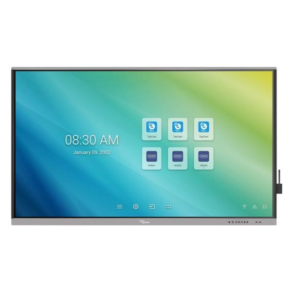 PANTALLA INTERACTIVA 65 PULGADAS OPTOMA 3652RK  + ADAPTADOR WIFI