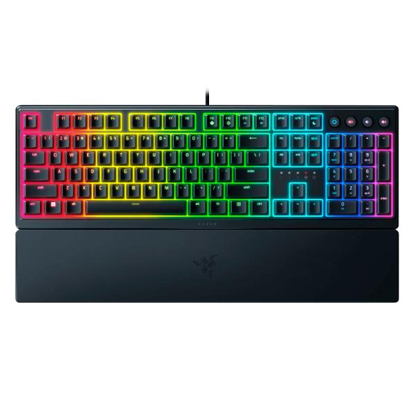 TECLADO GAMING RGB RAZER ORNATA CHROMA MEMBRANA ALAMBRICO INGLES RZ03-02040200-R3U1