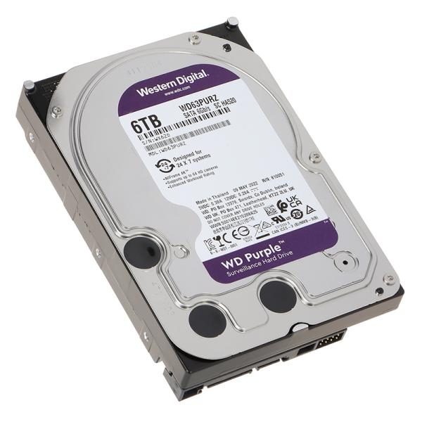 HD INTERNO 3.5 6TB WESTERN DIGITAL PURPURA WD64PURZ