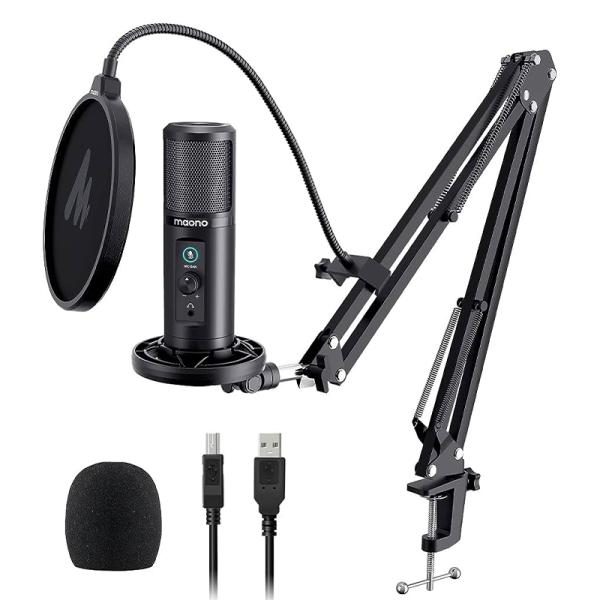 MICROFONO MAONO 192KHZ/24-BIT USB 60HZ AU-PM422