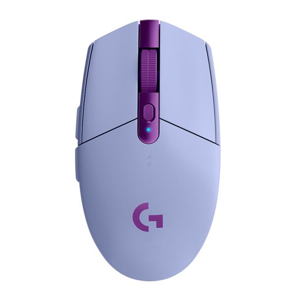 MOUSE LOGITECH G305 LIGHTSPEED INALÁMBRICO CON RECEPTOR 12000 DPI 910-006020 LILA