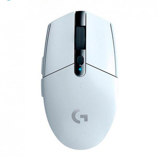 MOUSE LOGITECH G305 LIGHTSPEED INALÁMBRICO CON RECEPTOR 12000 DPI 910-005289 BLANCO