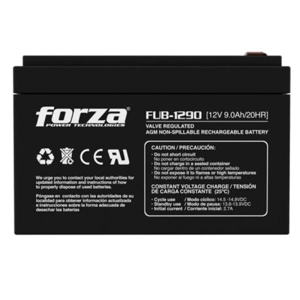 ACUMULADOR / BATERIA SELLADA 12VDC 9AH FORZA FUB-1290