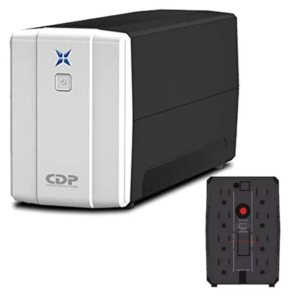 UPS CDP R-UPR758 750VA/375W, 120V, 8 SALIDAS, REGULACIÓN AVR, DISEÑO COMPACTO