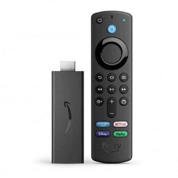 FIRE TV STICK AMAZON MAX STREAMING DEVICE WIFI 6 /4K WITH ALEXA VOICE REMOTE B0BP9SNVH9-B