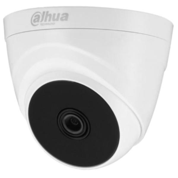 CÁMARA DOMO 1080P, 2.8 MM, SMART IR 20 MTS, PLÁSTICA, DAHUA DH-HAC-T1A21N-U