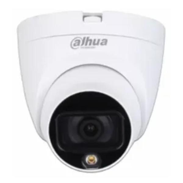 CÁMARA DOMO, FULL COLOR, 1080P, 2.8 MM, LUZ LED 20 MTS, IP67 DH-HAC-HDW1209CLQN-LED