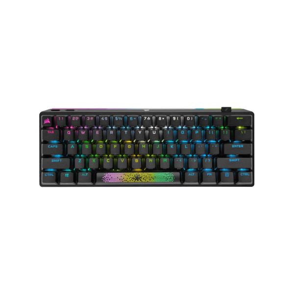 TECLADO GAMING  RGB CORSAIR K70 MECANICO INGLES BLACK CH-9189014-NA
