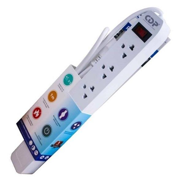 REGLETA CDP CON SUPRESOR 5 TOMAS R-SS5