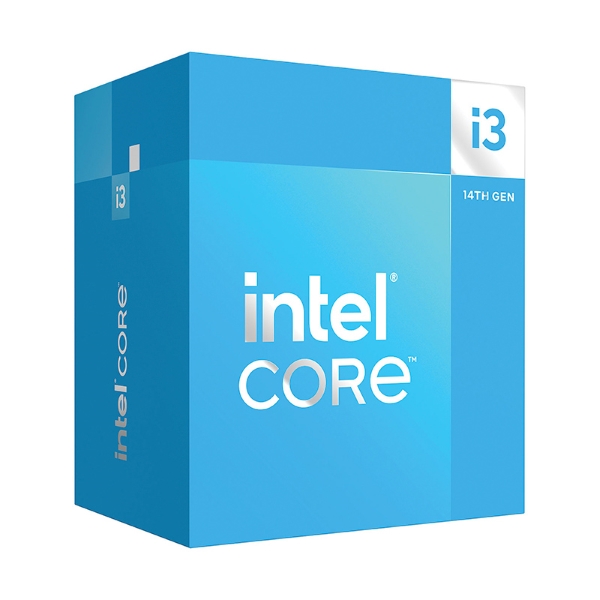 Intel Core i3 i3-14100 - 3.5 GHz - 4 núcleos - 8 hilos - 12 MB caché - FCLGA1700 Socket - Caja