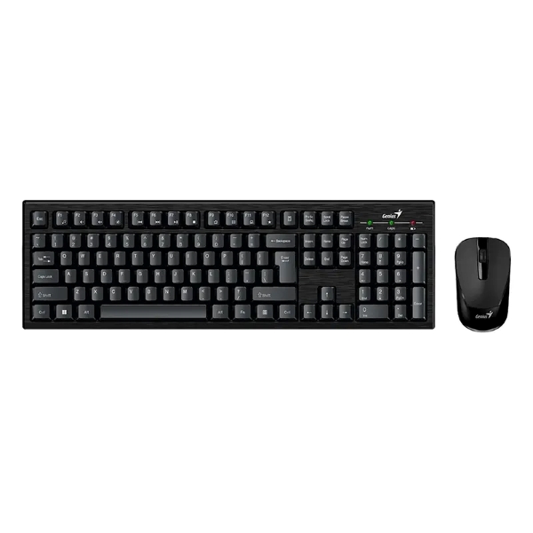 TECLADO Y MOUSE GENIUS KM-8101 SP BLACK 31340014401