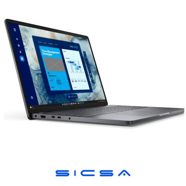 LAPTOP DELL PRO SILVER 16" U7 255U 16GB 512GB SSD WIN 11 PRO (XF5PC) 3Y