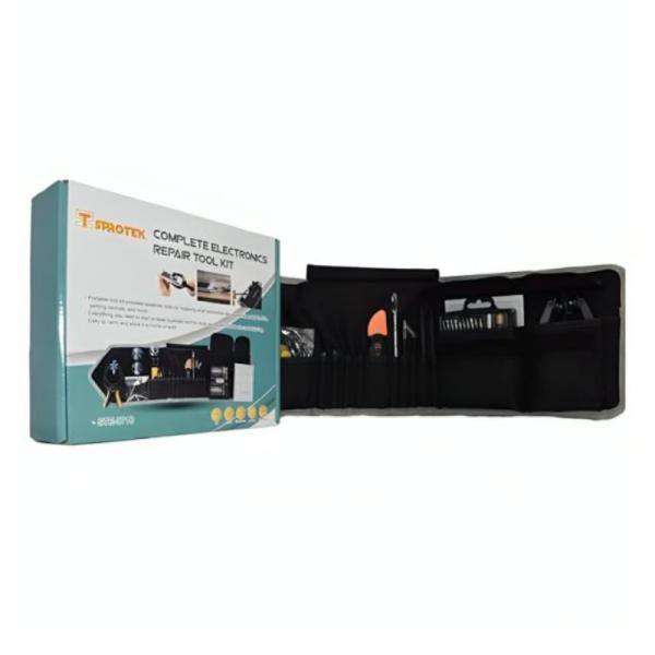 KIT DE HERRAMIENTAS SPROTEK PARA DISPOSITIVOS ELECTRONICOS 30 PIEZAS STE-3710