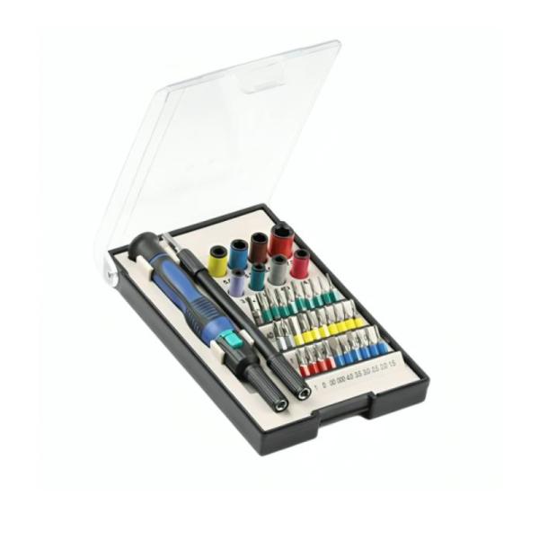 SET DE DESTORNILLADORES 40 PIEZAS SPROTEK STD-6235