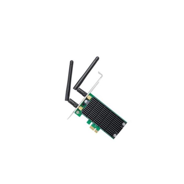 TARJETA DE RED TP LINK ARCHER T4E PCI-E WI-FI 5 DUAL BAND AC1200 2.4 GHZ 5 GHZ NEGRO