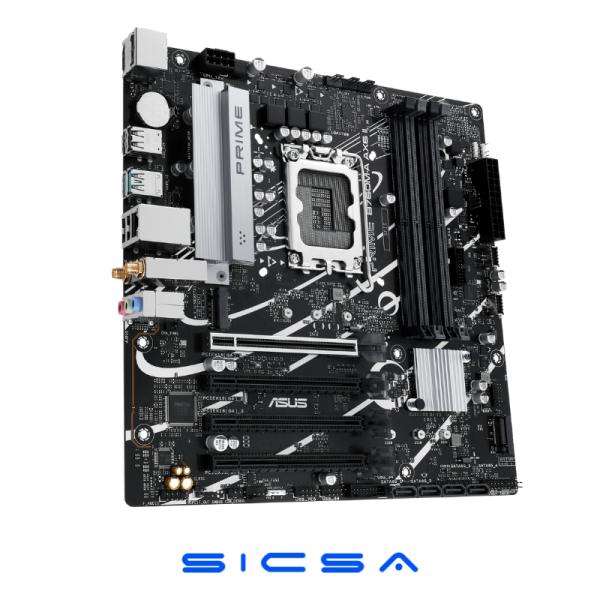 TARJETA MADRE ASUS PRIME B760M-A LGA1700 M-ATX DDR5 90MB1EK0-M0EAY0 NEGRO / BLANCO