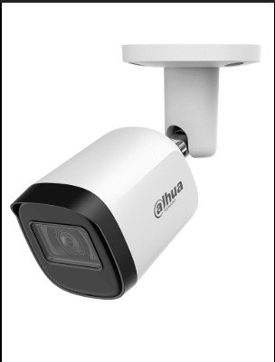 CÁMARA DAHUA BULLET, 1080P, 2.8 MM, AUDIO, IR 30 MTS, METAL, IP67 DH-HAC-B2A21N-U-A