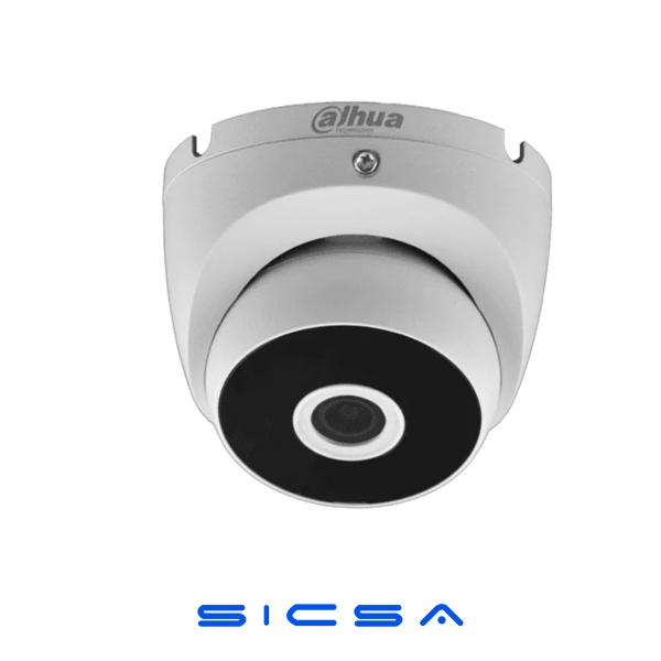CÁMARA DOMO, 5 MPX, 2.8 MM, AUDIO, IR 20 MTS, METAL DH-HAC-T2A51N-A