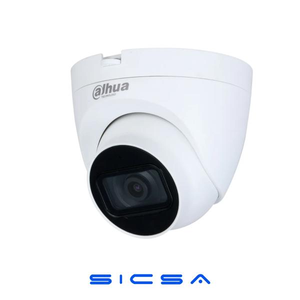 CÁMARA DOMO 5MPX, (4MPX, 1080P), AUDIO, 2.8 MM, IR 25M, METAL/PLAST DH-HAC-HDW1500TLQN-A
