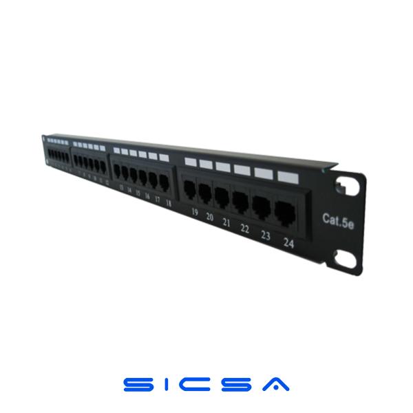 PATCH PANEL 24 PUERTOS CAT5E NEXXT AW190NXT06