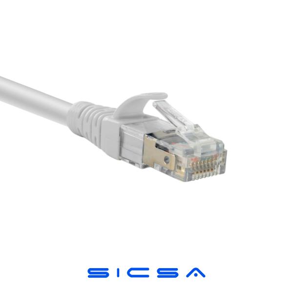 PATCH CORD LSZH CAT6A S/FTP 3FT GRIS NEXXT NAB-PCS6A3FGR