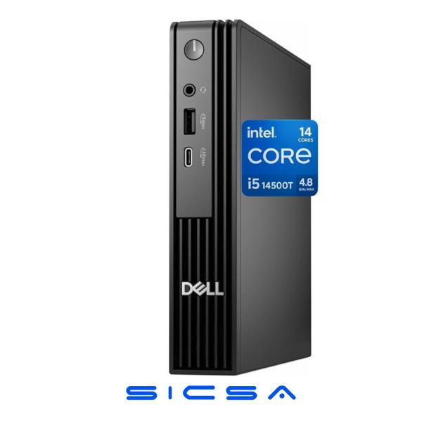 COMPUTADORA DELL PRO QCM1250 MFF SPA I5-14500T 8GB 512SSD WIFI WIN 11 PRO (CXT3X)