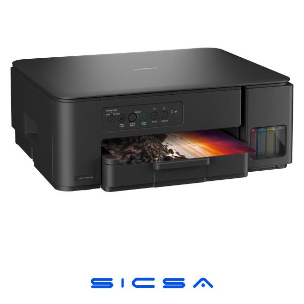 IMPRESORA BROTHER DCPT430W MULTIFUNCIONAL 3 EN 1 DE INYECCIÓN DE TINTA A COLOR WIFI / USB 2.0 / ETHERNET NEGRO