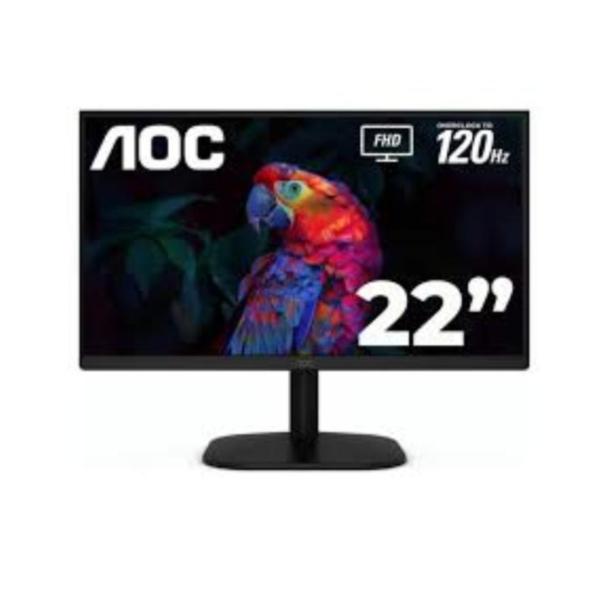 MONITOR AOC 22B35HM23 21.5" PLANA FULL HD 1920 X 1080 120HZ LED ADAPTIVE SYNC HDMI / VGA / 3.5MM NEGRO