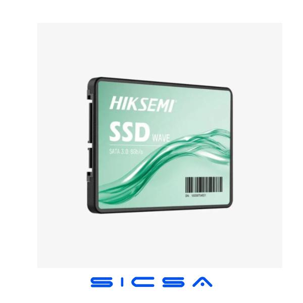 HD INTERNO SÓLIDO 256GB HIKSEMI WAVE(S) 2.5" SATA III 530MB/S / 400MB/S HS-SSD-WAVE(S) 256G NEGRO