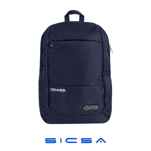 MOCHILA PARA LAPTOP UNNO TEKNO DENVER BG2502BL 15.6" POLIESTER AZUL