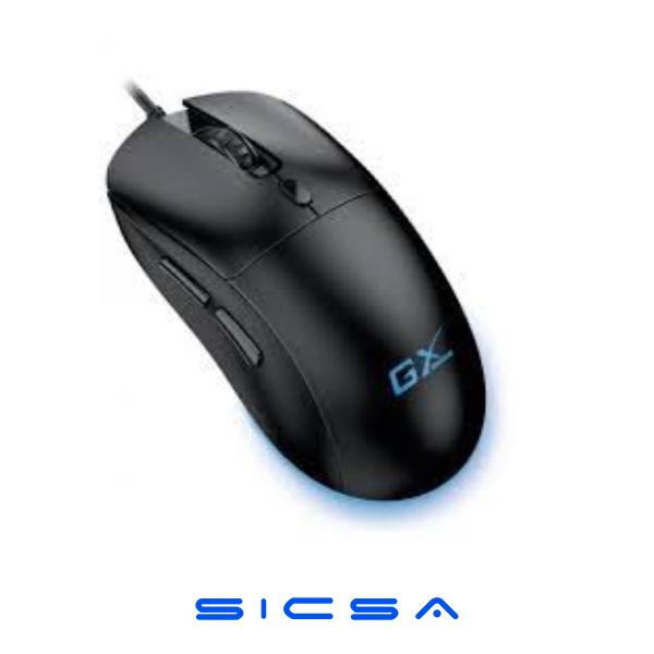 MOUSE GAMING RGB GENIUS SCORPION M500 ALÁMBRICO USB 3600 DPI 31040011400 NEGRO