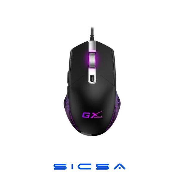 MOUSE GAMING RGB GENIUS SCORPION M700 ALÁMBRICO USB 7200 DPI 31040009400 NEGRO