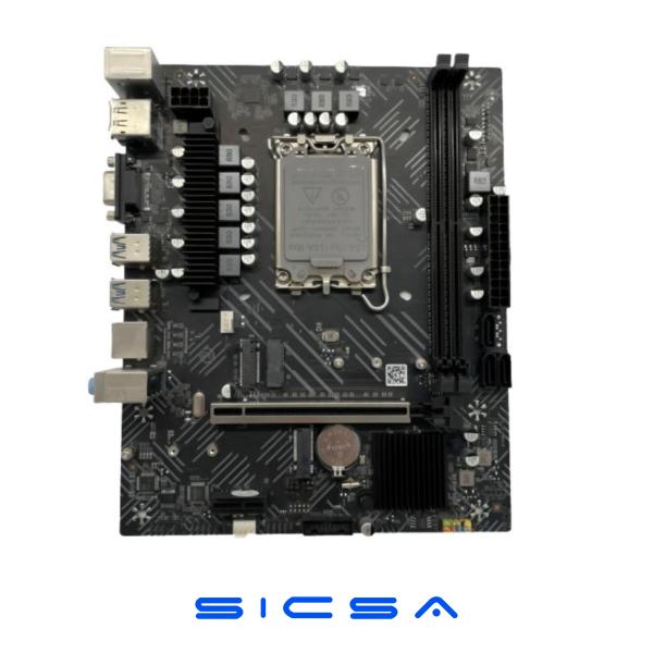 TARJETA MADRE ARKTEK AK-H610M EG VS LGA1700 MICRO-ATX DDR4 NEGRO