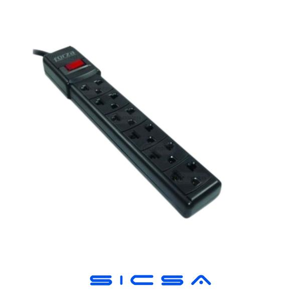 REGLETA MULTITOMA CDP R-SS6 NEMA5-15R  120V-220V