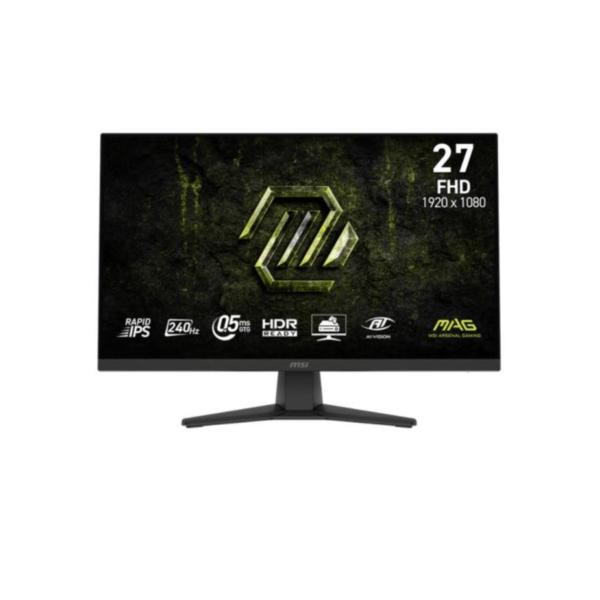 MONITOR GAMING MSI MAG 272F X24 27" PLANA 1920X1080 FREESYNC PREMIUM 9S6-3CE11M-026 NEGRO