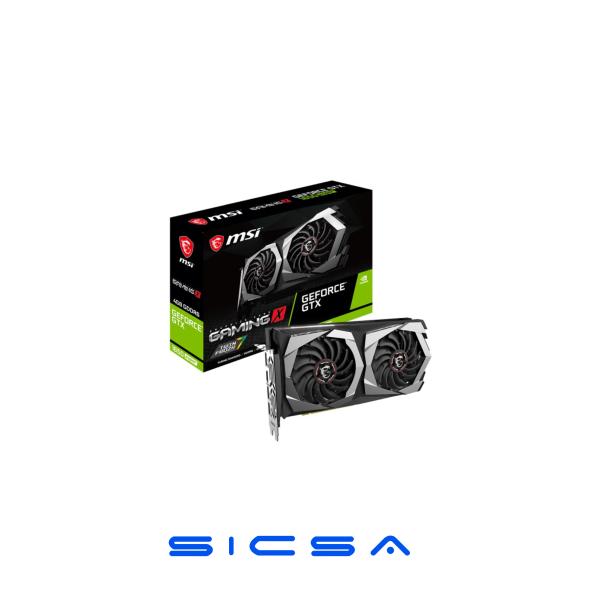 TARJETA DE VIDEO MSI GEFORCE GTX 1650 SUPER DOBLE FAN 4GB ( para ensamble )