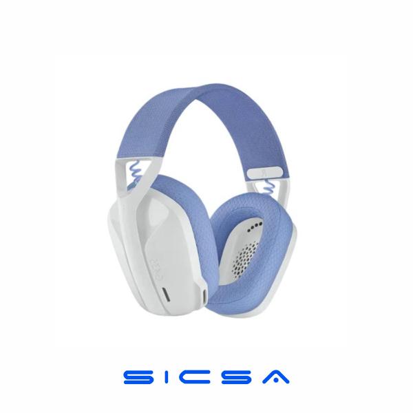 HEADSET GAMING LOGITECH G435 INALÁMBRICO LIGHTSPEED (USB/ BLUETOOTH) 981-001073-NR BLANCO