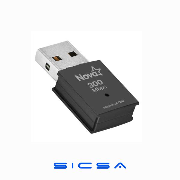 ADAPTADOR WIFI USB NOVA UWF-800 300MBPS E010-173