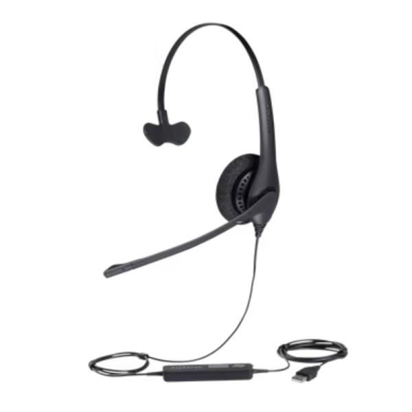 HEADSET JABRA BIZ 1500 DUO ALÁMBRICO USB CON MICROFONO 1559-0159 NEGRO
