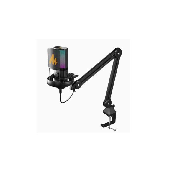 MICRÓFONO GAMING MAONO PM450S USB / USB C CON BRAZO ARTICULADO NEGRO