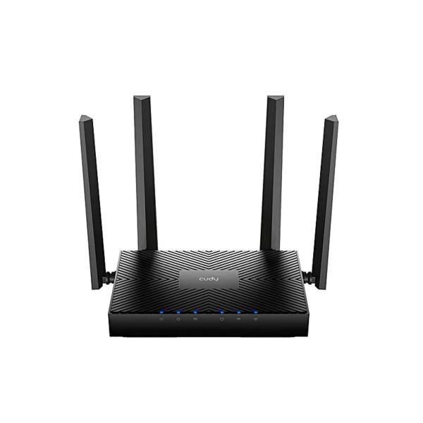ROUTER TP LINK EX511(US1) 2.4 GHZ 5 GHZ AX3000 WI FI 6 DUAL BAND GIGABIT MESH PUERTOS LAN / WAN NEGRO