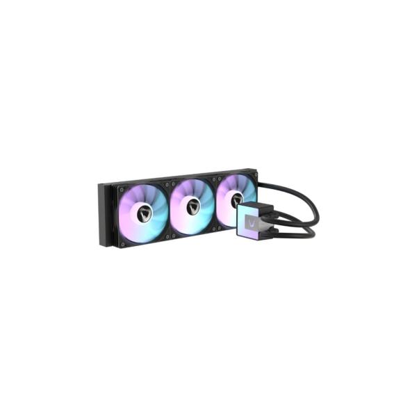 ENFRIAMIENTO LIQUIDO FORMULA V LINE ICE JET GLOW 360 AIO 360 MM 4711401666707 NEGRO