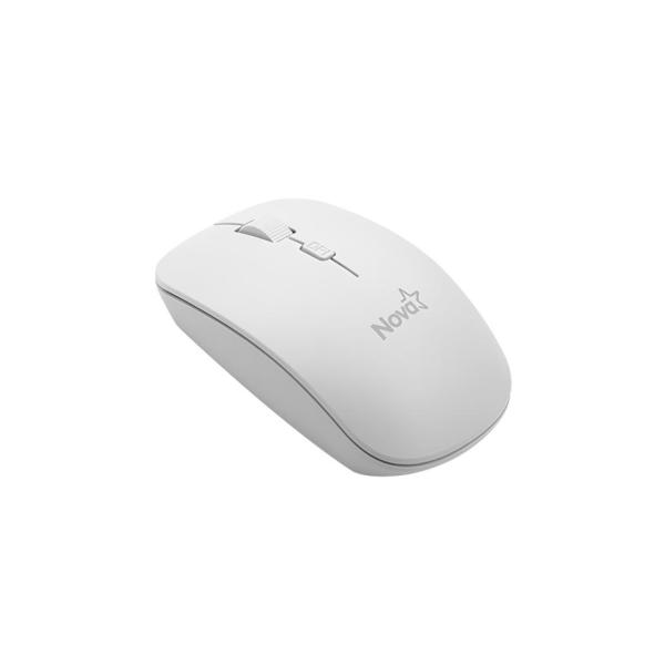 MOUSE NOVA MAH13400003C INALAMBRICO 800/1200/1600 DPI BLANCO
